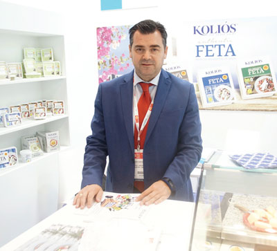 Summer Fancy Food Show 2018: Kolios SA, Polykastro, Greece: Yannis Zacharopoulos, Commercial Director.